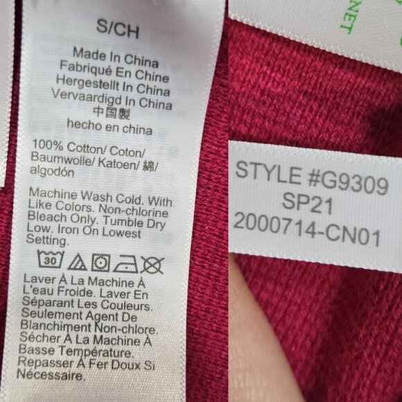 J. Crew 100% Cotton Dark Pink Button-Up Sweater Blazer Preppy Barbie G9309 - Picture 9 of 9